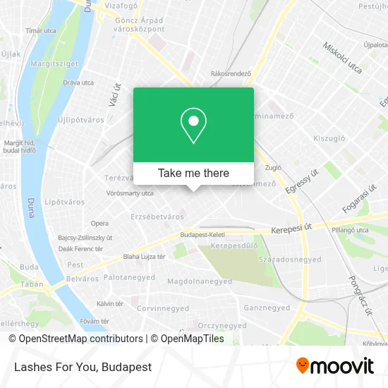 Lashes For You map