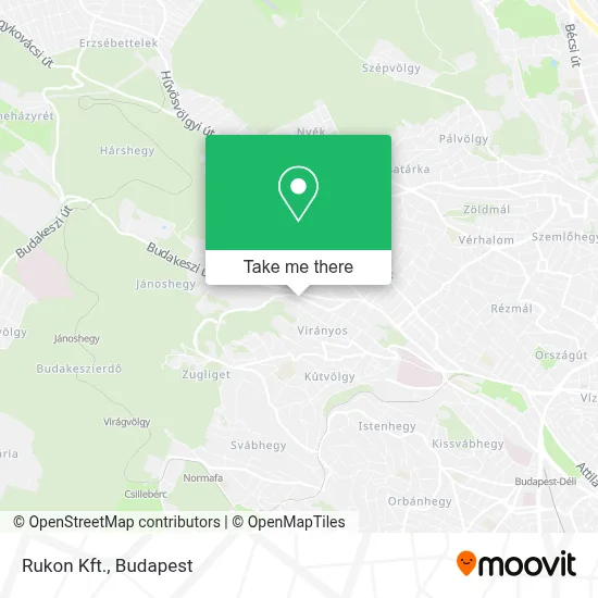 Rukon Kft. map