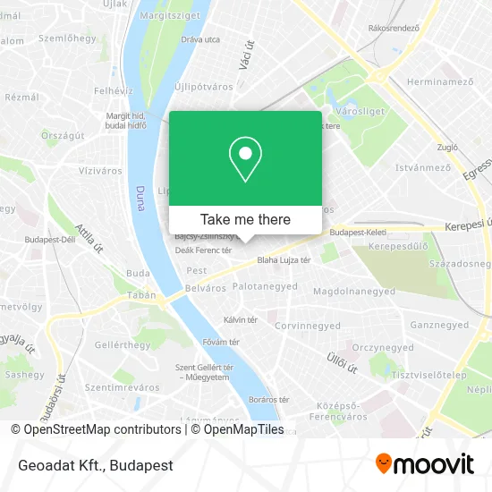 Geoadat Kft. map