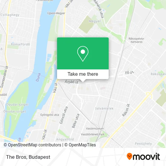 The Bros map