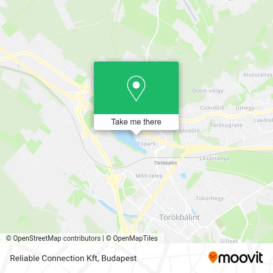 Reliable Connection Kft map