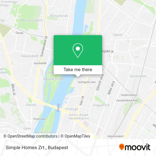 Simple Homes Zrt. map