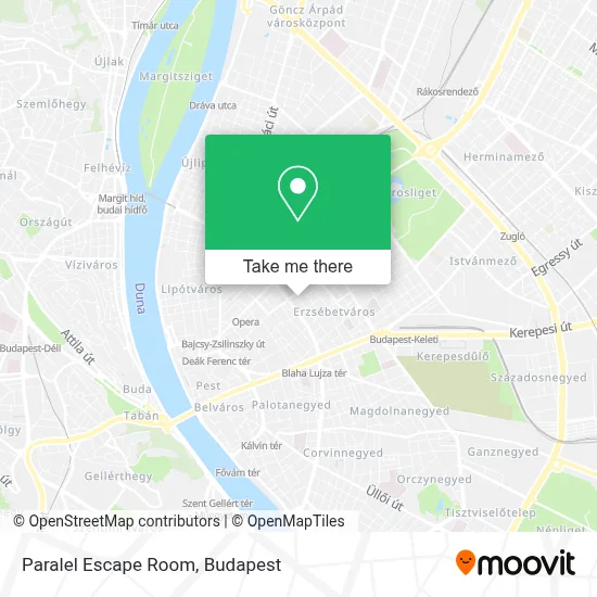 Paralel Escape Room map