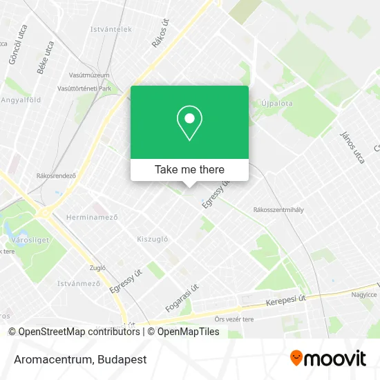 Aromacentrum map