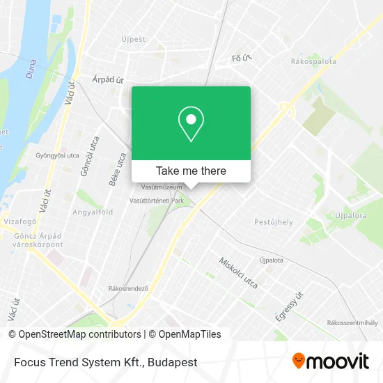Focus Trend System Kft. map
