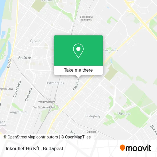 Inkoutlet.Hu Kft. map