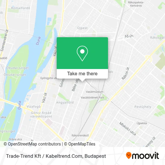 Trade-Trend Kft / Kabeltrend.Com map