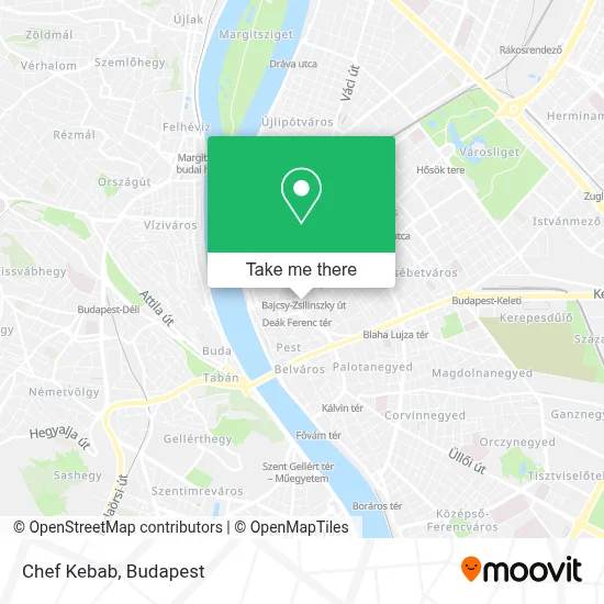 Chef Kebab map