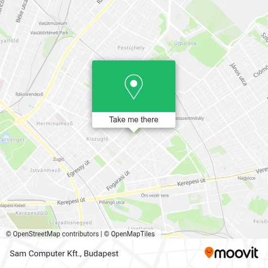 Sam Computer Kft. map