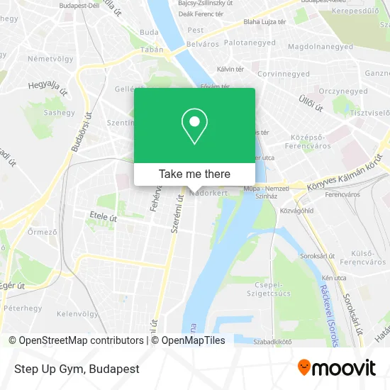 Step Up Gym map