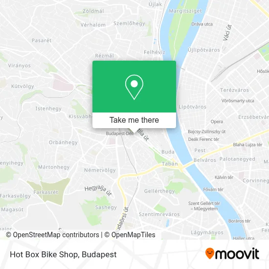 Hot Box Bike Shop map
