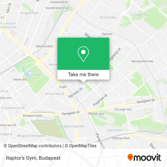 Raptor's Gym map