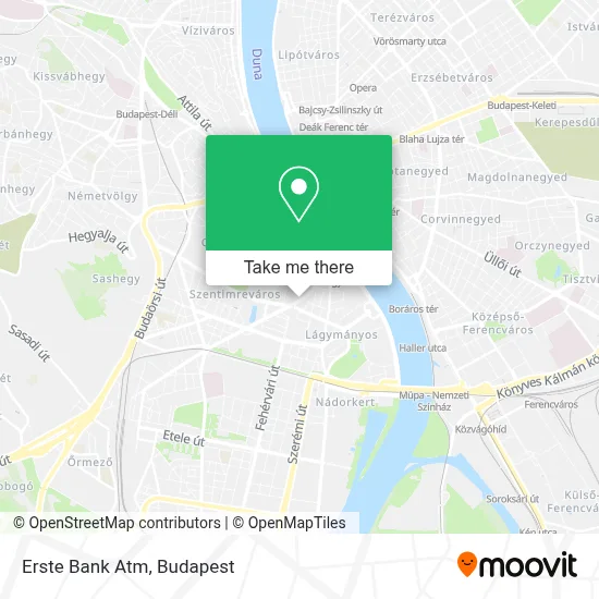 Erste Bank Atm map
