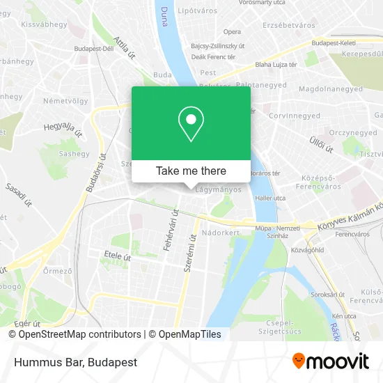 Hummus Bar map