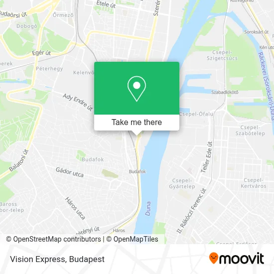 Vision Express map