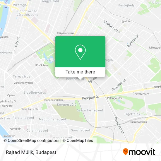 Rajtad Múlik map