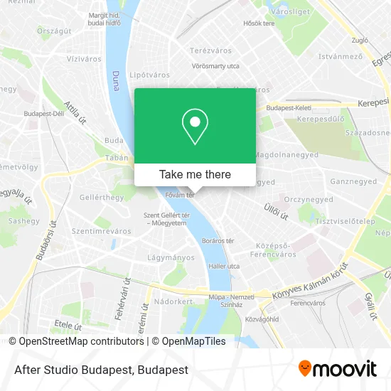 After Studio Budapest map