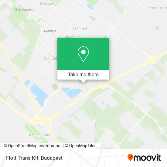 Flott Trans Kft map