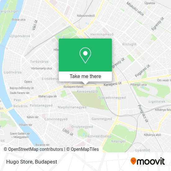 Hugo Store map