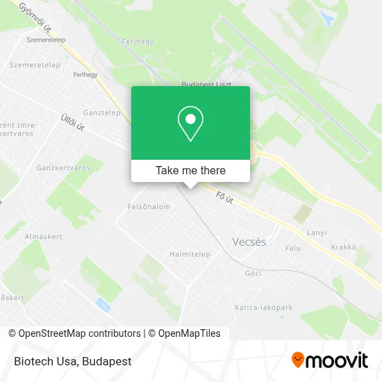 Biotech Usa map