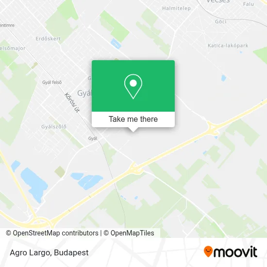 Agro Largo map