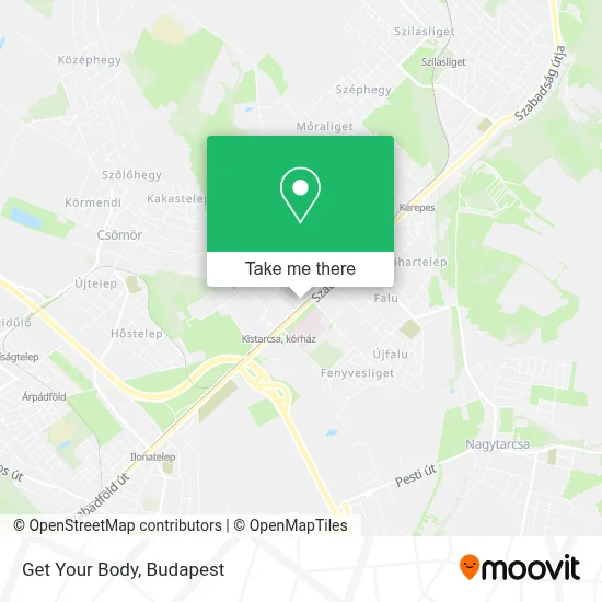 Get Your Body map