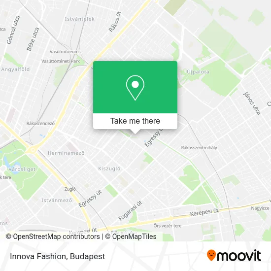 Innova Fashion map