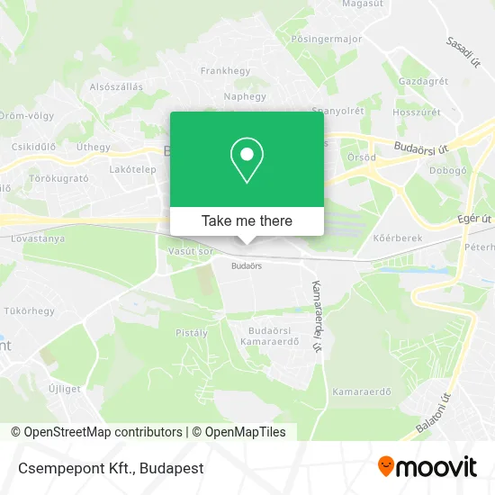 Csempepont Kft. map