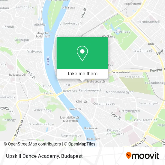 Upskill Dance Academy map