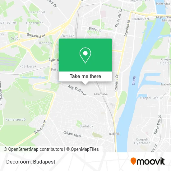 Decoroom map