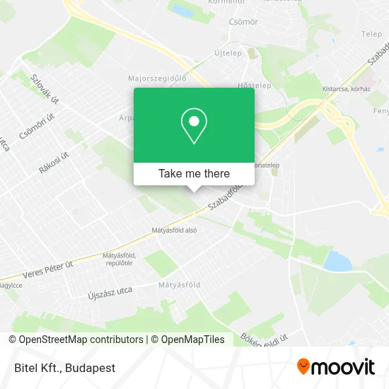 Bitel Kft. map