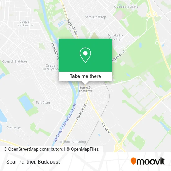 Spar Partner map