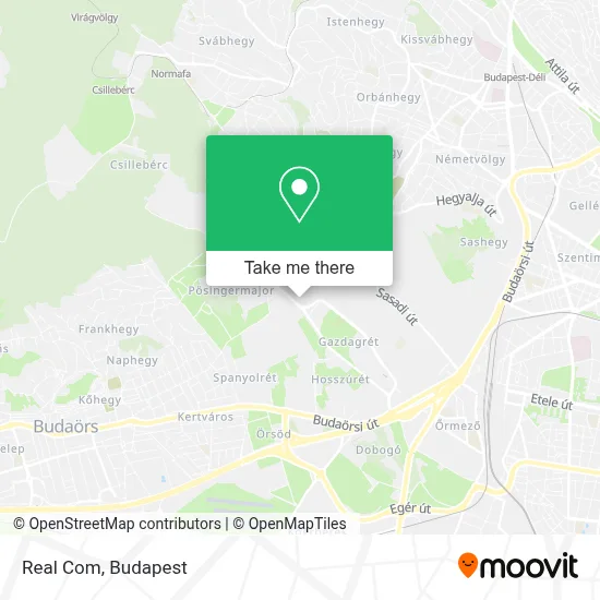 Real Com map