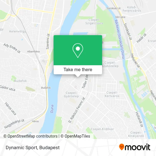 Dynamic Sport map