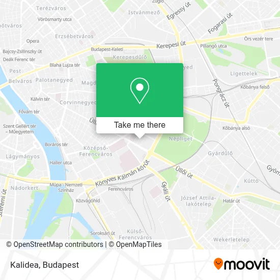 Kalidea map