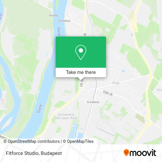 Fitforce Studio map