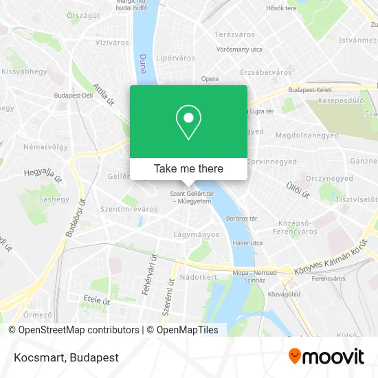 Kocsmart map