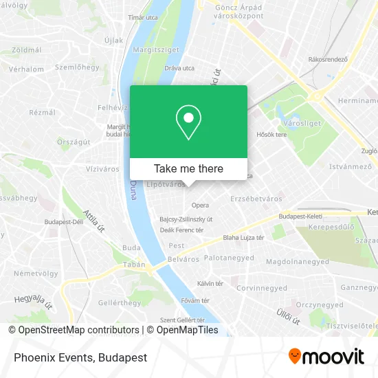 Phoenix Events map