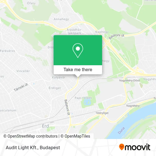 Audit Light Kft. map