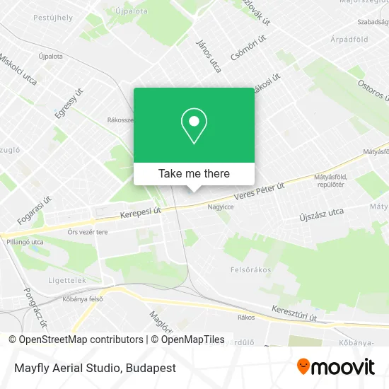 Mayfly Aerial Studio map