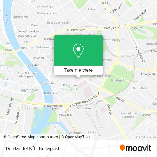 Dc Handel Kft. map