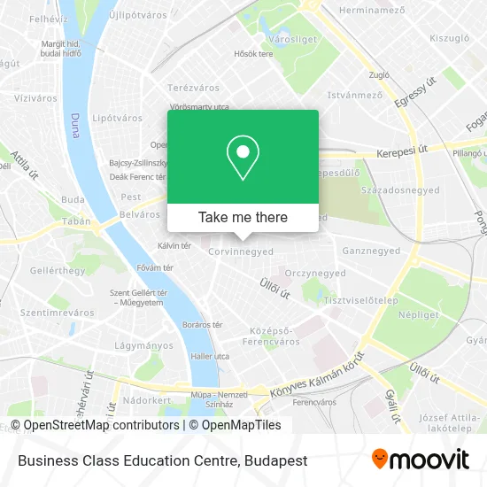 Business Class Education Centre map