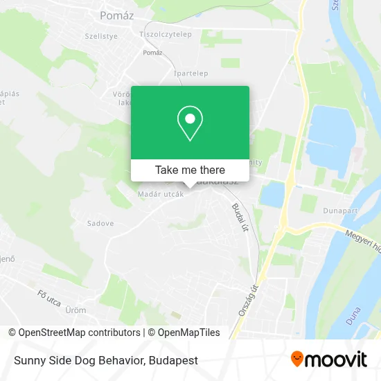 Sunny Side Dog Behavior map
