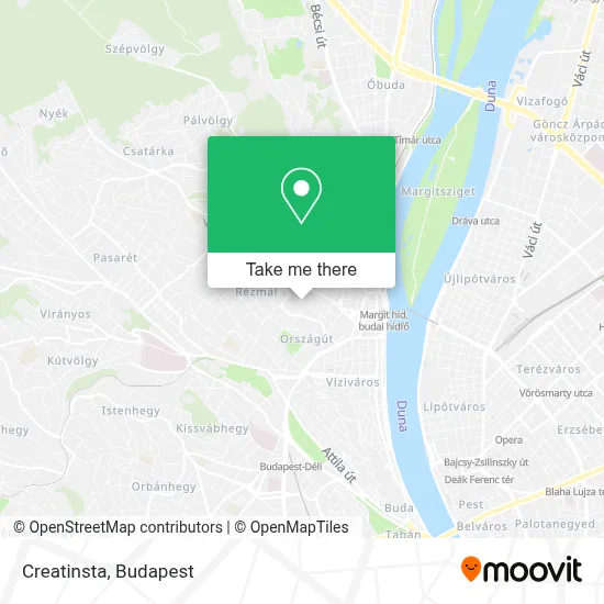 Creatinsta map