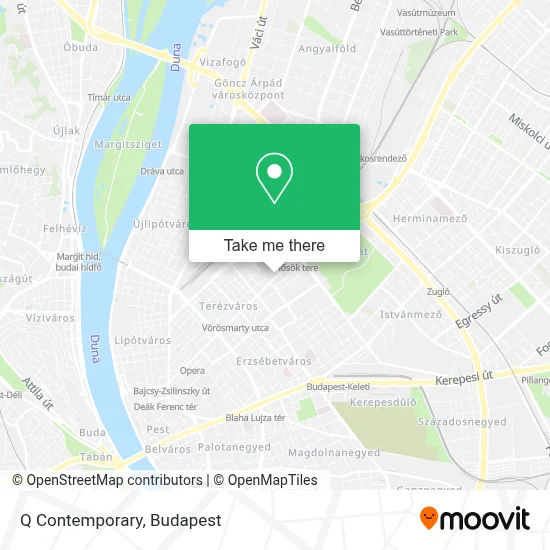 Q Contemporary map