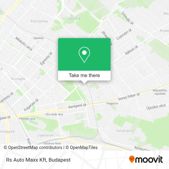 Rs Auto Maxx Kft map