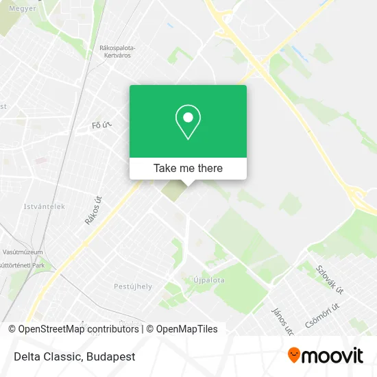 Delta Classic map