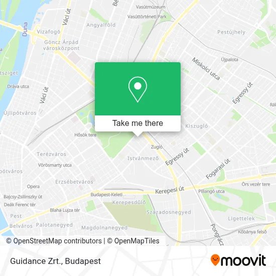 Guidance Zrt. map