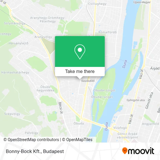Bonny-Bock Kft. map