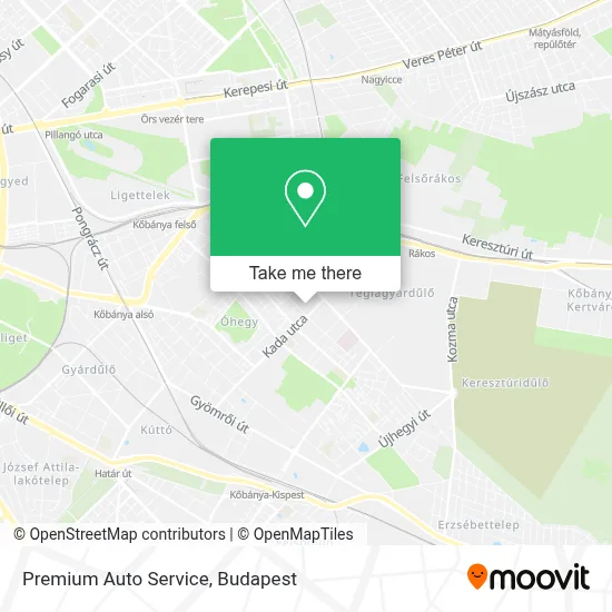 Premium Auto Service map